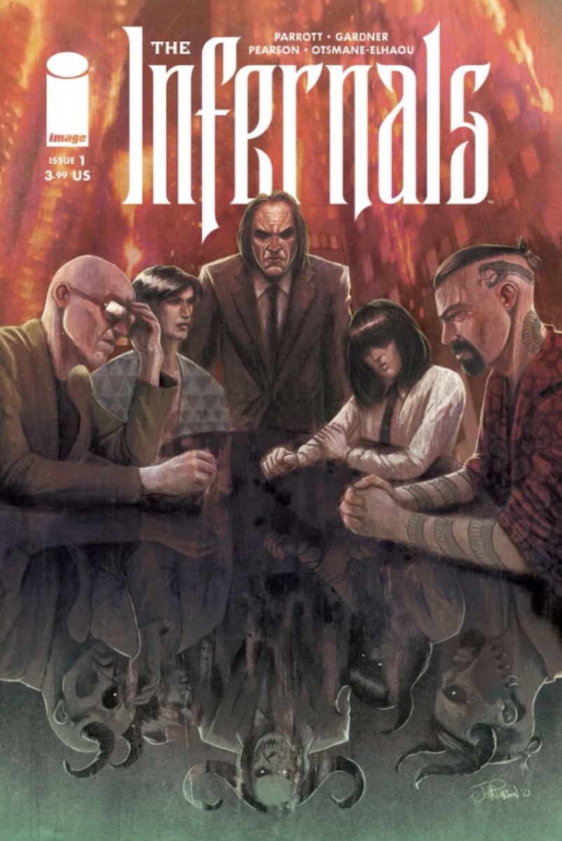 Not Massive-Verse related, but make sure to check out the first issue of The Infernals which releases today! If you dig the supernatural elements of #RogueSun but also love shows like #Succession, make sure to get this book.