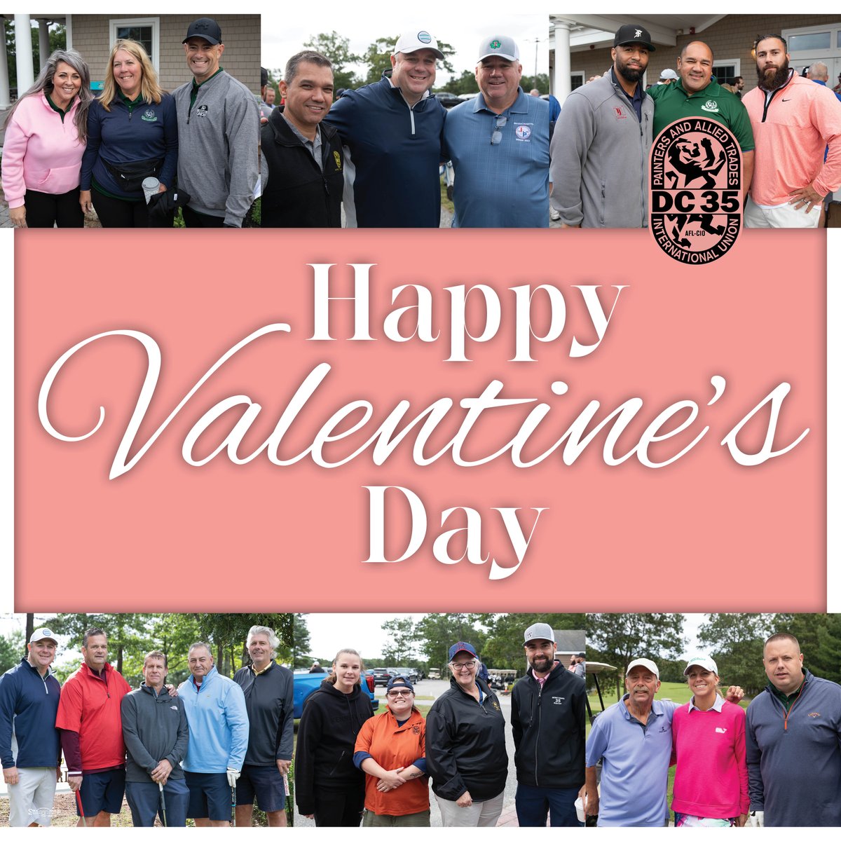There's nothing like the relationships you make in your union. Happy Valentine's Day from DC 35!