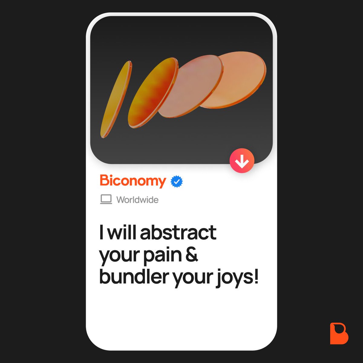 This Valentine's day, let's imagine -

 💕If web3 brands had Tinder profiles?💕

Here's one for Biconomy👇

Make your own for your fav project &amp; quote tweet with it😍