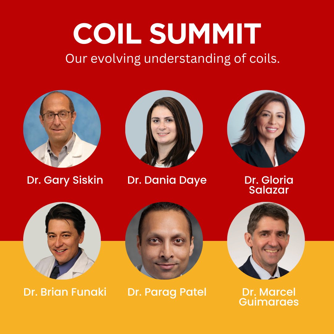 The Coil Summit is back! February 24 - Gary Siskin, Dania Daye, MD, PhD, Gloria Salazar, MD, FSIR, Brian Funaki, Dr. Parag, and Dr Marcel Guimaraes will be reviewing our evolving understanding of coils. ⁠ Register to attend this free event thegestgroup.com/virtual-coil-s… Thank you to…