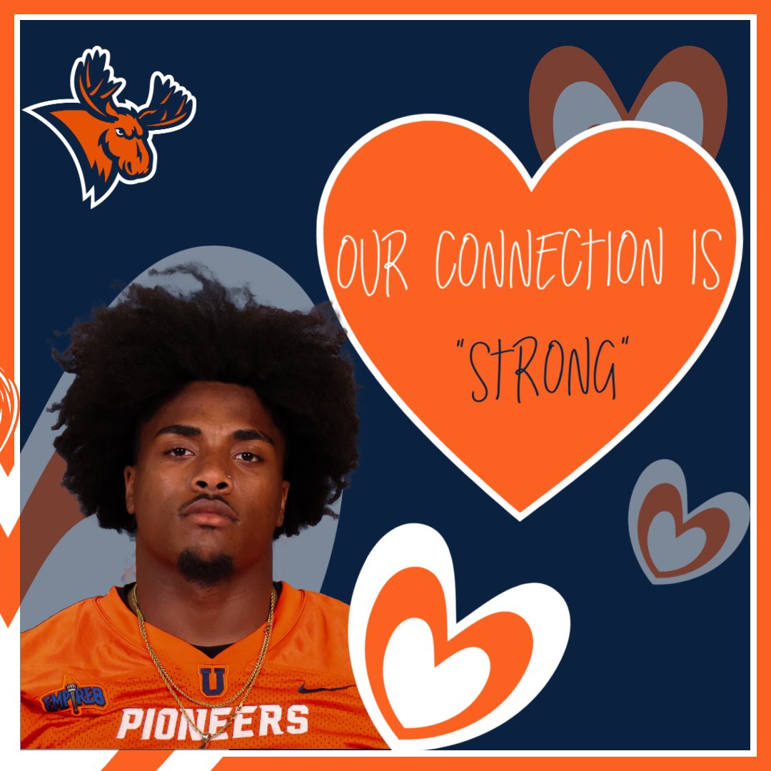 Utica_Football's tweet photo. Forgot to buy a card? 

Happy Valentine’s Day from the Pioneers 🧡🫎 https://t.co/YaB3dpKhHJ