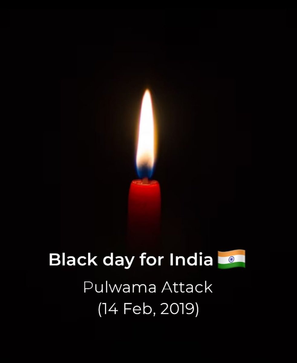 💔
#BlackDay #PulwamaAttack