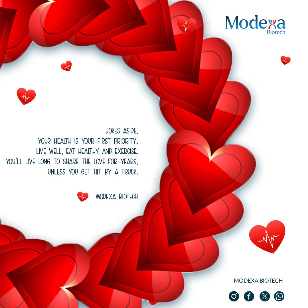 ModexaForHealth's tweet image. Happy Valentine&apos;s Day

Celebrate Valentine&apos;s Day by prioritizing your well-being. Remember, your health comes first. Embrace a lifestyle of nourishing food, regular exercise, and self-care to live your best life.

#ValentinesDay  #healthcare #modexabiotech #love