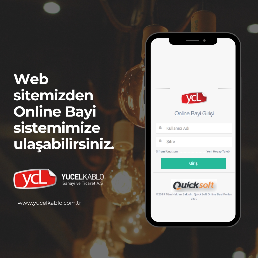 Web sitemizden Online Bayi sistemimize ulaşabilirsiniz.

yucelkablo.com.tr

#yucelkablo #yücelkablo