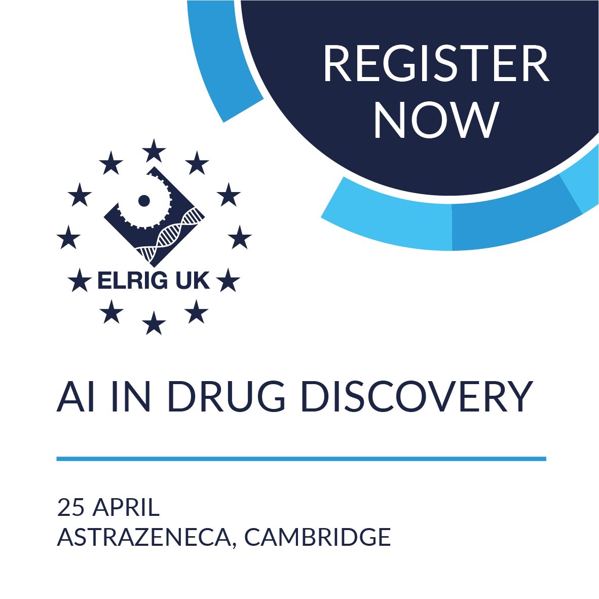 ELRIG_SCIENCE's tweet photo. Forum registration now open. https://t.co/lyKfwaDwxV

#AI #drugdiscovery #ELRIG https://t.co/PkJp8uQ54d