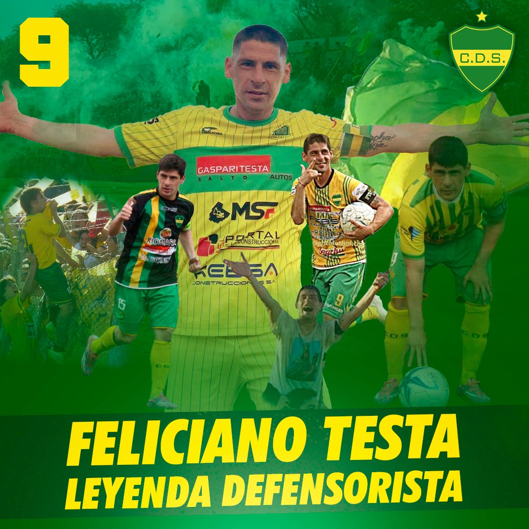 ¡¡GRACIAS POR TANTAS ALEGRÍAS, FELIGOL!! 💚💛💚

Feliciano Testa anunció su retiro del fútbol con un emotivo video y mensaje en su perfil, cerrando así una etapa de más de 3 décadas vistiendo nuestros colores siendo emblema e ídolo absoluto.