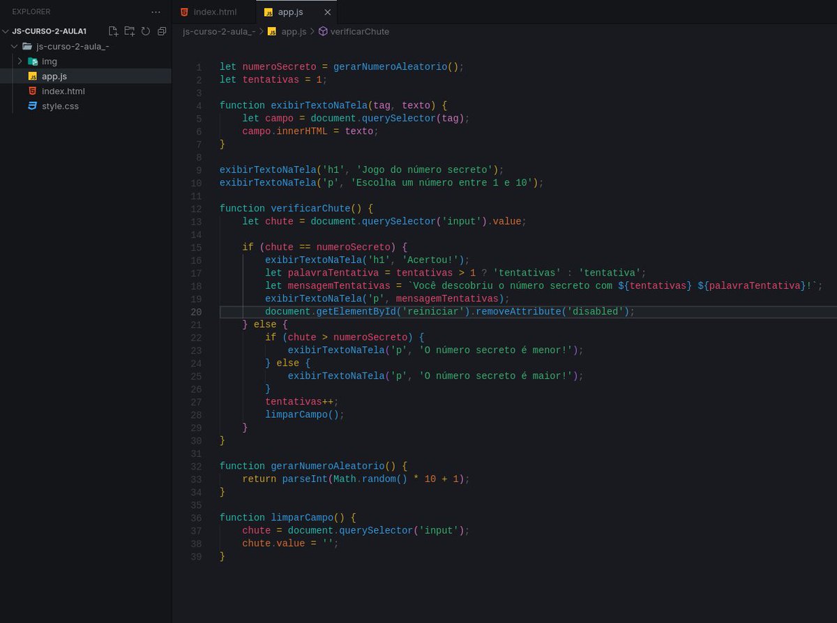 desafio dos 100 dias de código. #alura #100DaysOfCode  3/100 #javascript