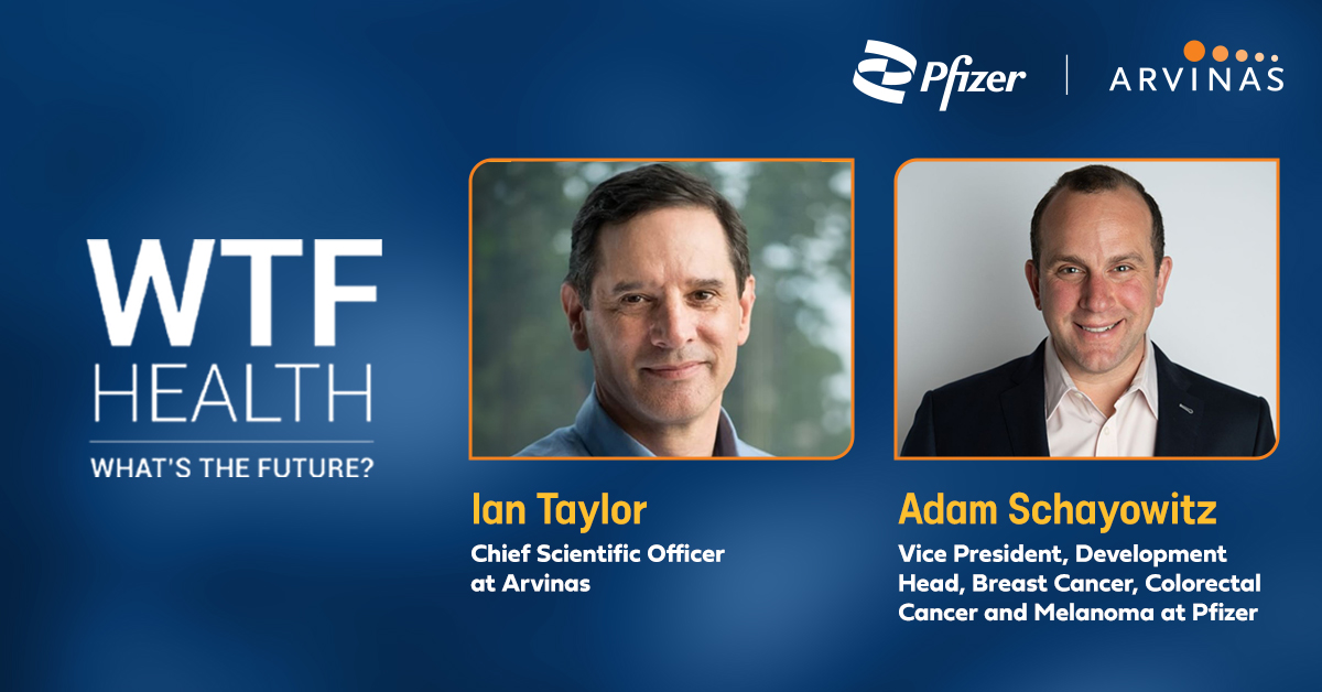 Interested in learning about targeted #proteindegradation & its potential in #healthcare? Hear from #TeamArvinas CSO, Ian Taylor, & @pfizer’s Adam Schayowitz on the latest @wtf_health podcast: rb.gy/iv6hwg #healthinnovation