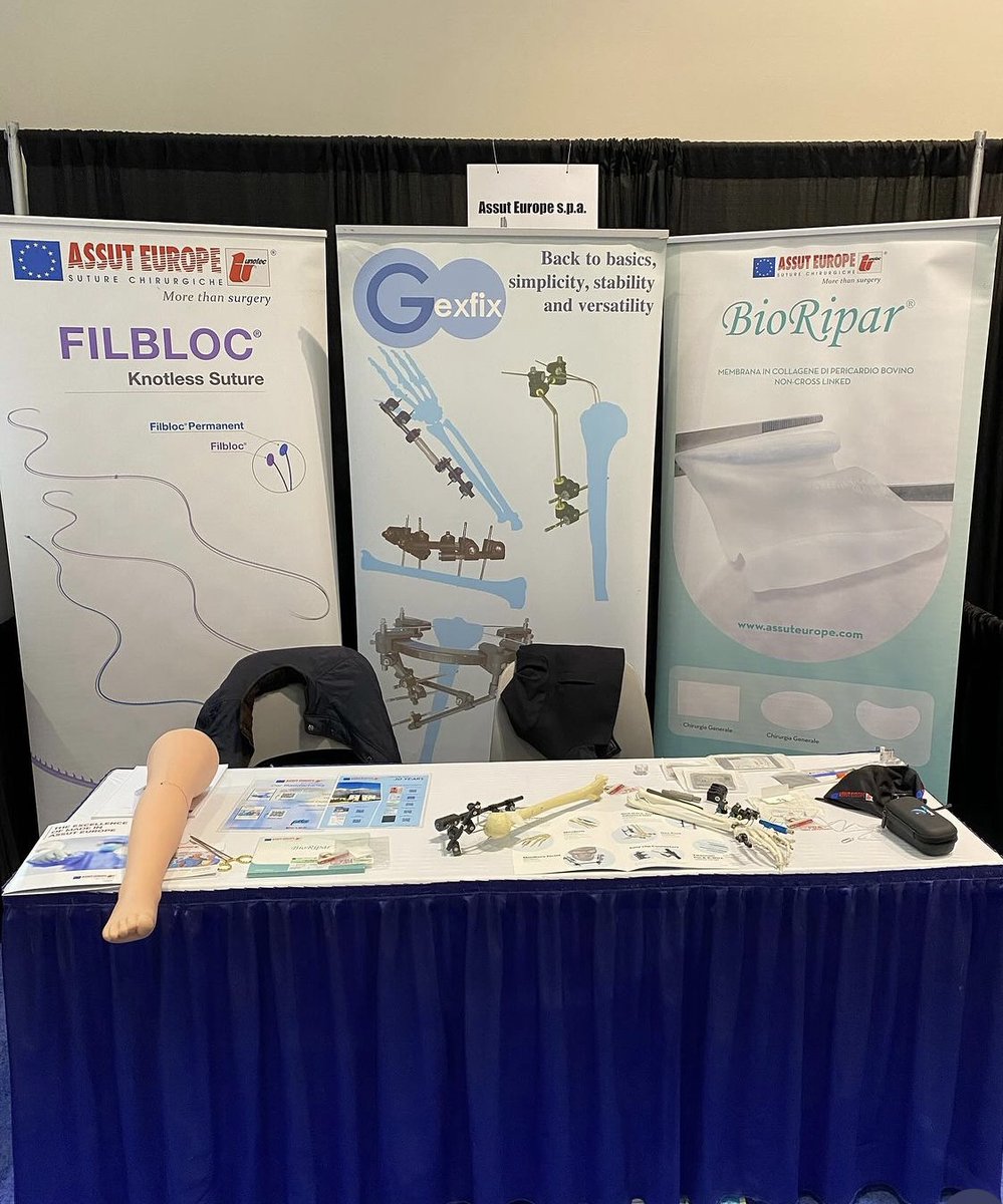 AssutEuropeSpA's tweet photo. Like every year, we are present at the AAOS 2024 annual orthopedic meeting. We are waiting for you at our booth No. 5605

#assuteurope #orthopedic #ᴏʀᴛʜᴏᴘᴇᴅɪᴄsᴜʀɢᴇʀʏ #aaos #aaos2024 #aaos2024annualmeetinginsanfrancisco #filbloc https://t.co/4YsiXvkemx