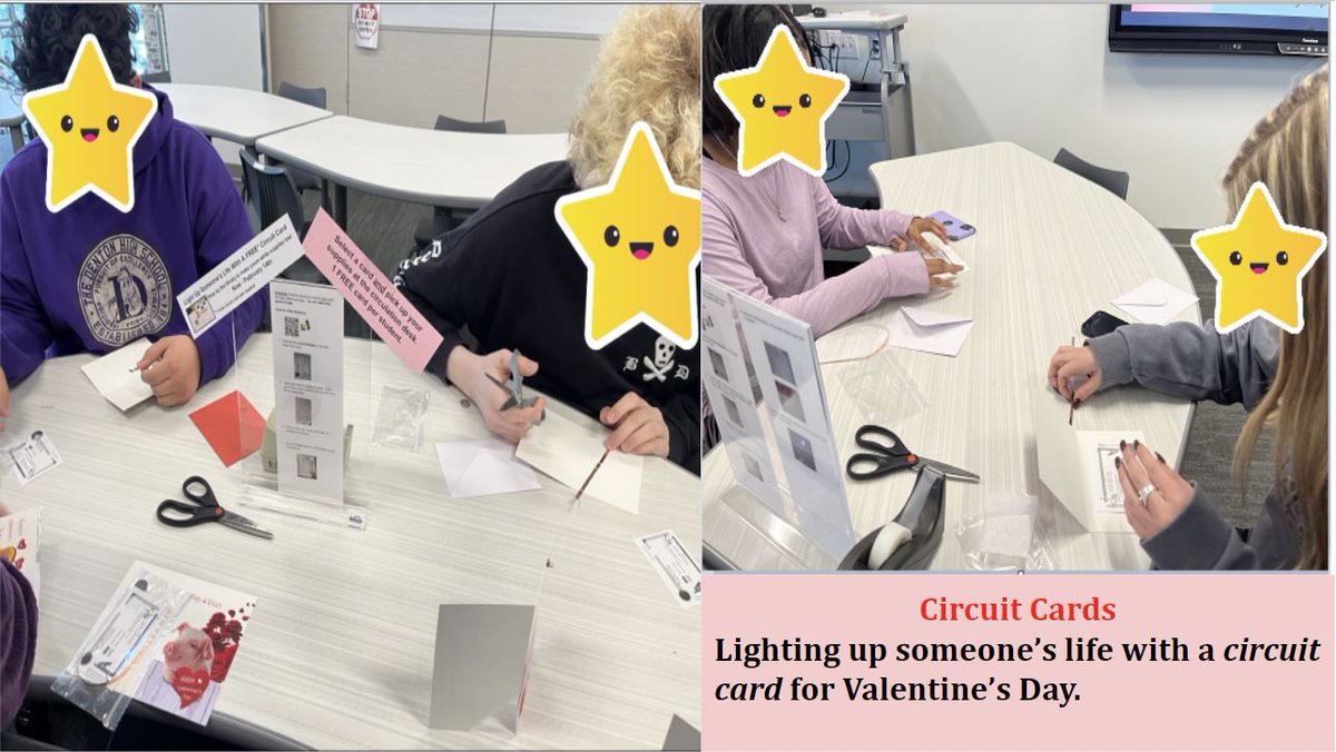 Denton H.S. Library (@dentonhslib) on Twitter photo It's not too late to create a circuit Valentine's card to brighten someone's day. <a href="/Denton_High/">Denton High School</a> <a href="/dentonisdlib/">Denton ISD Libraries</a> #DentonISDengaged It's not too late to create a circuit Valentine's card to brighten someone's day. <a href="/Denton_High/">Denton High School</a> <a href="/dentonisdlib/">Denton ISD Libraries</a> #DentonISDengaged