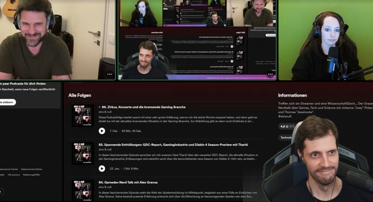 JoeyPrink's tweet image. Und es war NICHT langweilig!! 

Die Podcastfolge mit @badlogicgames &amp;amp; @jessirocksplays zum Hören auf: 

Audio: podcasters.spotify.com/pod/show/eins-… 

mit Bild: twitch.tv/videos/2061597… 

#einsnull