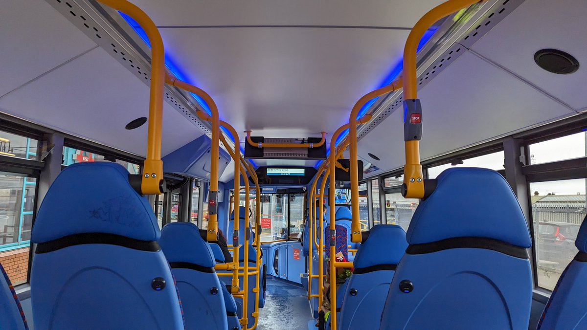 HoKitLam's tweet photo. The new @VolvoBusUK / @MCVUK BZL recently entered service in London with Metroline at Edgware (EW) &amp; Potters Bar (PB) on routes 251 &amp; 384 respectively. Pictured are VMSL2855 (LF73DXV - the 10.8m version), an interior shot and VMSS2838 (LF73DXB - the 9.7m version). https://t.co/FHGHRIYxSI