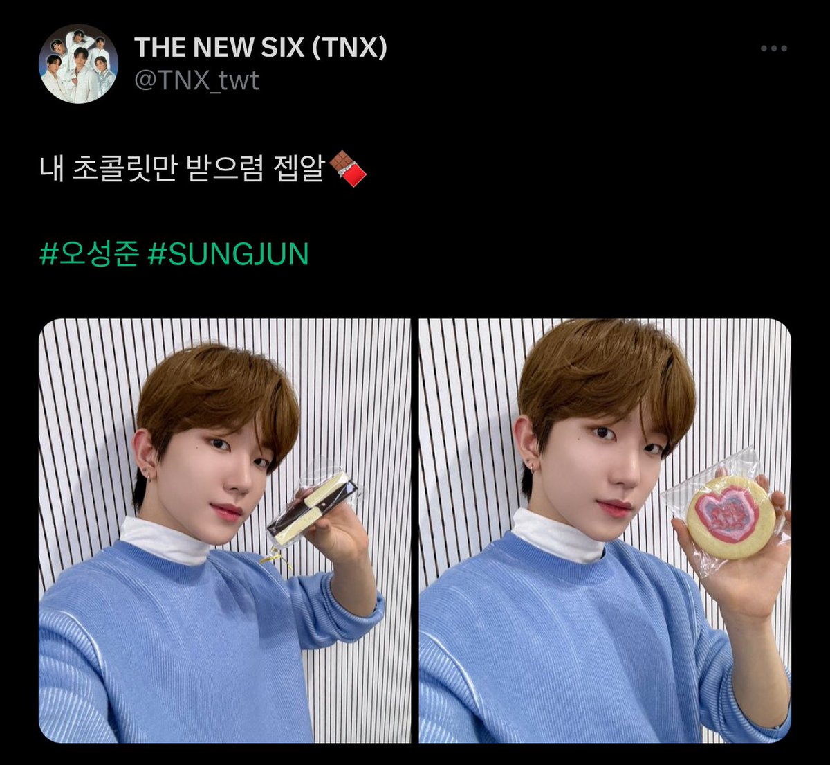 pp0jj's tweet image. '내 초콜릿만' 받으렴
'내 사랑만' 먹어
'우리만' 봐

젭알