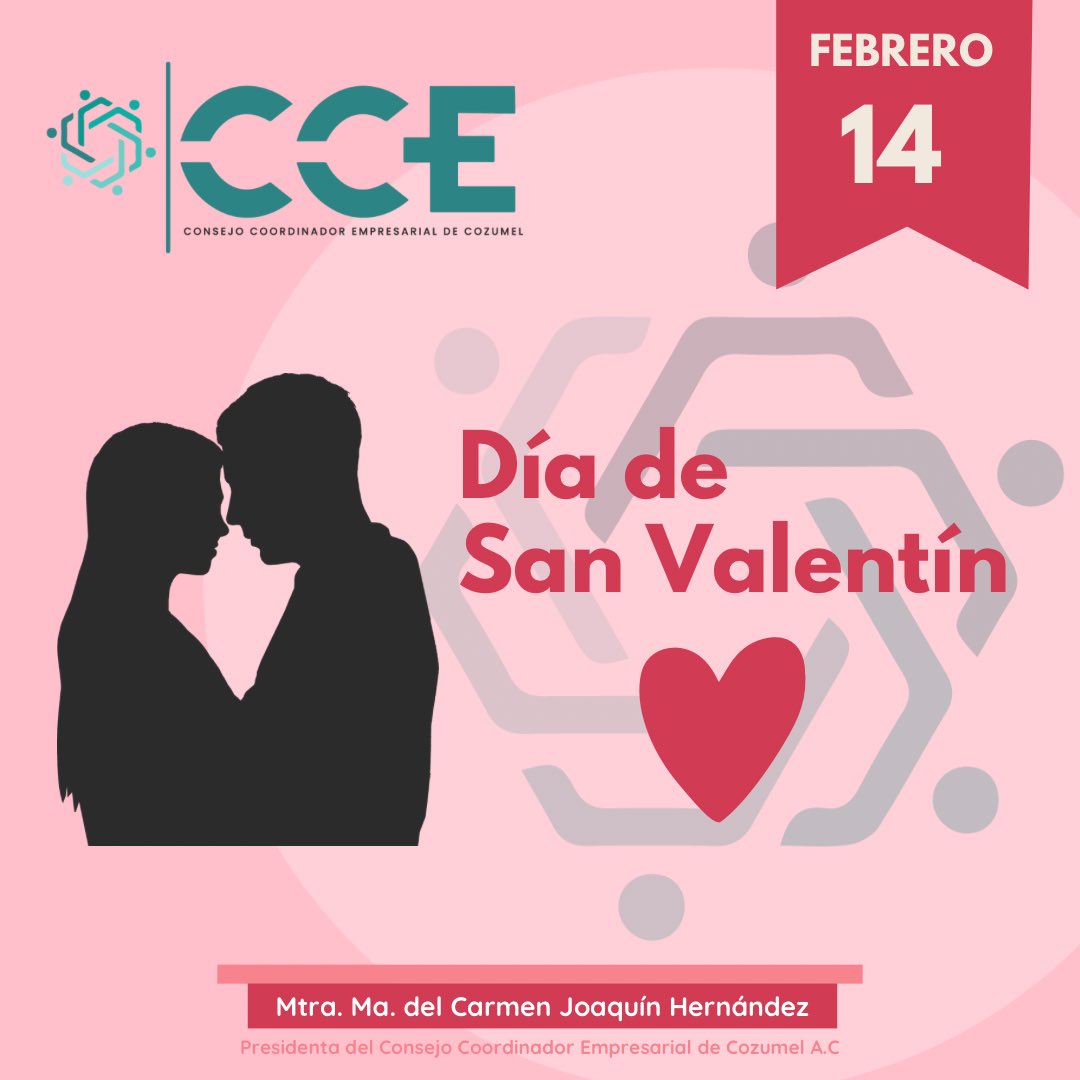 ¡FELIZ DÍA DE SAN VALENTÍN! ❤️

<a href="/carmenjoaquinmx/">Carmen Joaquín</a> 
#ccecozumel #islacozumelmx