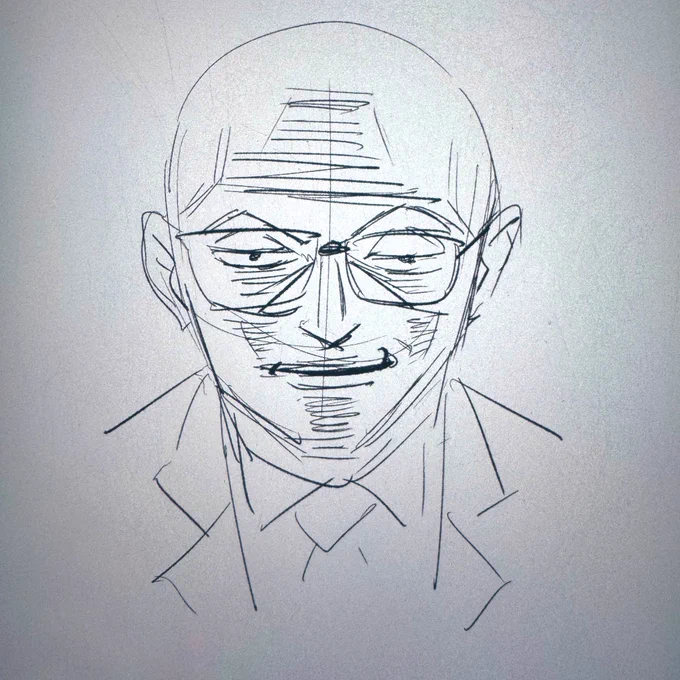 クニさんの描いた芹沢さん 