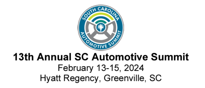Stop by the Hyatt Regency in Downtown Greenville to visit us at the 13th annual SC Automotive Summit. #SCAutoSum24
