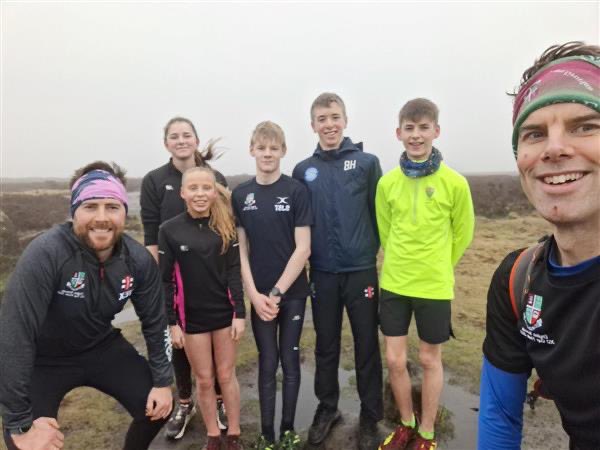 Well done to our @woodhouse_grove runners who braved the conditions for our half term training fell run on Ilkley Moor. Super effort from all! @WGS_DoS
