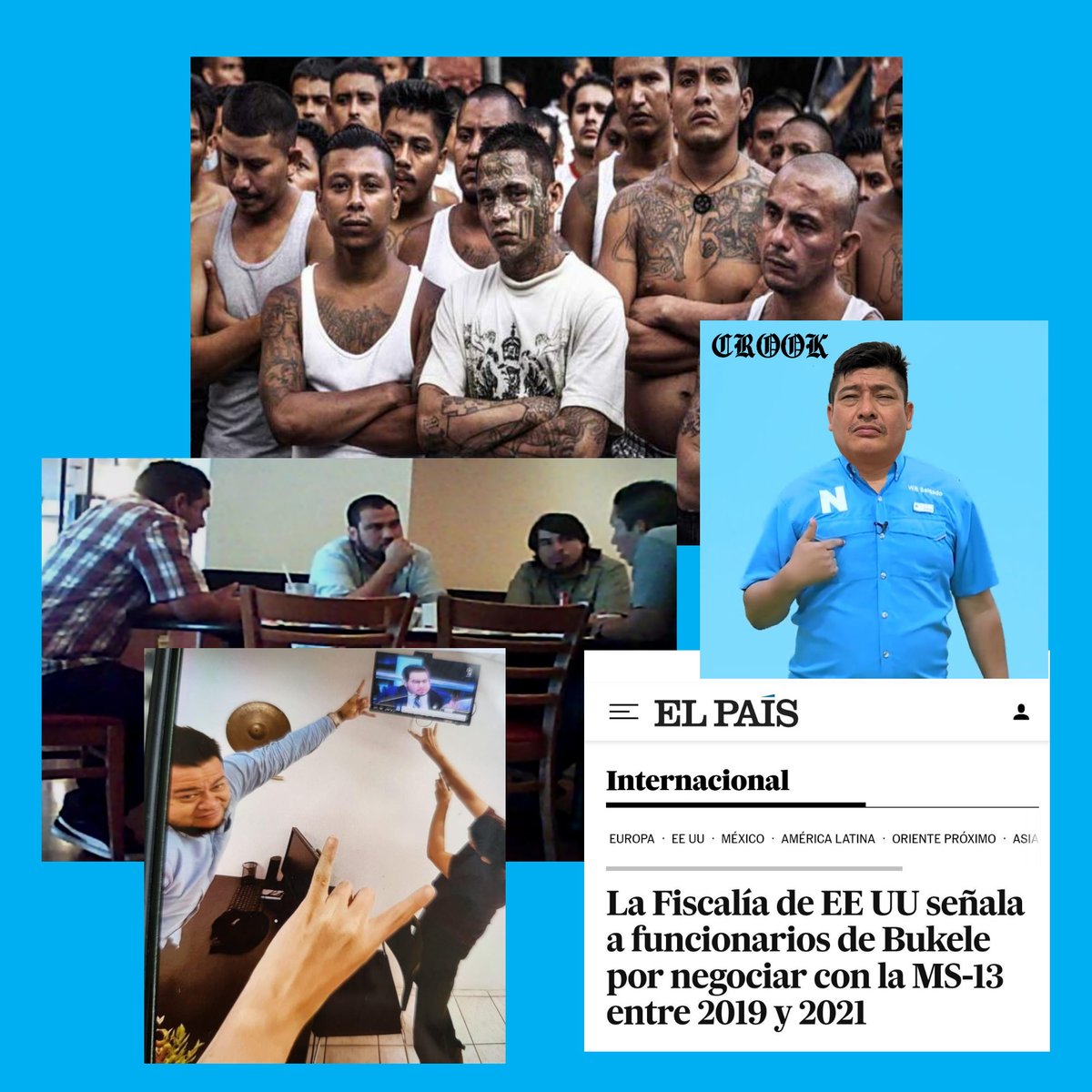 SvFactory's tweet photo. La corrupción y el narcotrafico no son secretos de estado, los golondrejos andan justificando el asesinato de Alejandro Muyshondt por revelar secretos de estado.
Tampoco revelar las treguas es secreto de estado.
#AsesinatoPolítico
#NuevasIdeas #MS1318 https://t.co/ZFbHPidHSa