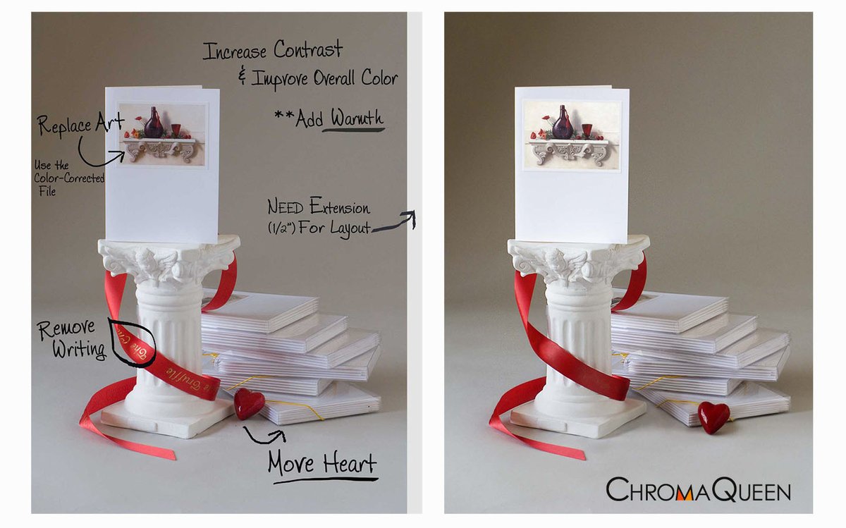 ChromaQueen's tweet photo. Happy Valentine’s Day❤️
This is one of my perennial favorites having done both the photography &amp; retouching. What’s better than receiving a hand-written note on Valentine’s Day—or any day of the year.  Visit the link to see the final ad.
https://t.co/IpVziSTS8Z

#retouching https://t.co/SF3nhJkqYW