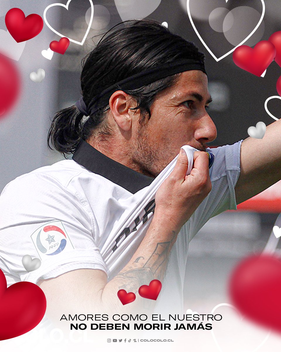 ColoColo's tweet photo. ❤️ 𝐄𝐒𝐓𝐄 𝐀𝐌𝐎𝐑 𝐄𝐒 𝐏𝐀𝐑𝐀 𝐓𝐎𝐃𝐀 𝐋𝐀 𝐕𝐈𝐃𝐀. https://t.co/rKwumBQ76m