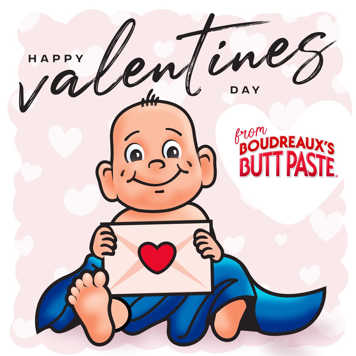 buttpaste's tweet image. Roses are red, violets are blue, Boudreaux&apos;s Butt Paste is here to protect your baby&apos;s bottom, just for you! Happy Valentine&apos;s Day! 🌹💝 #ValentinesDay #ButtPaste #HappyCheeks