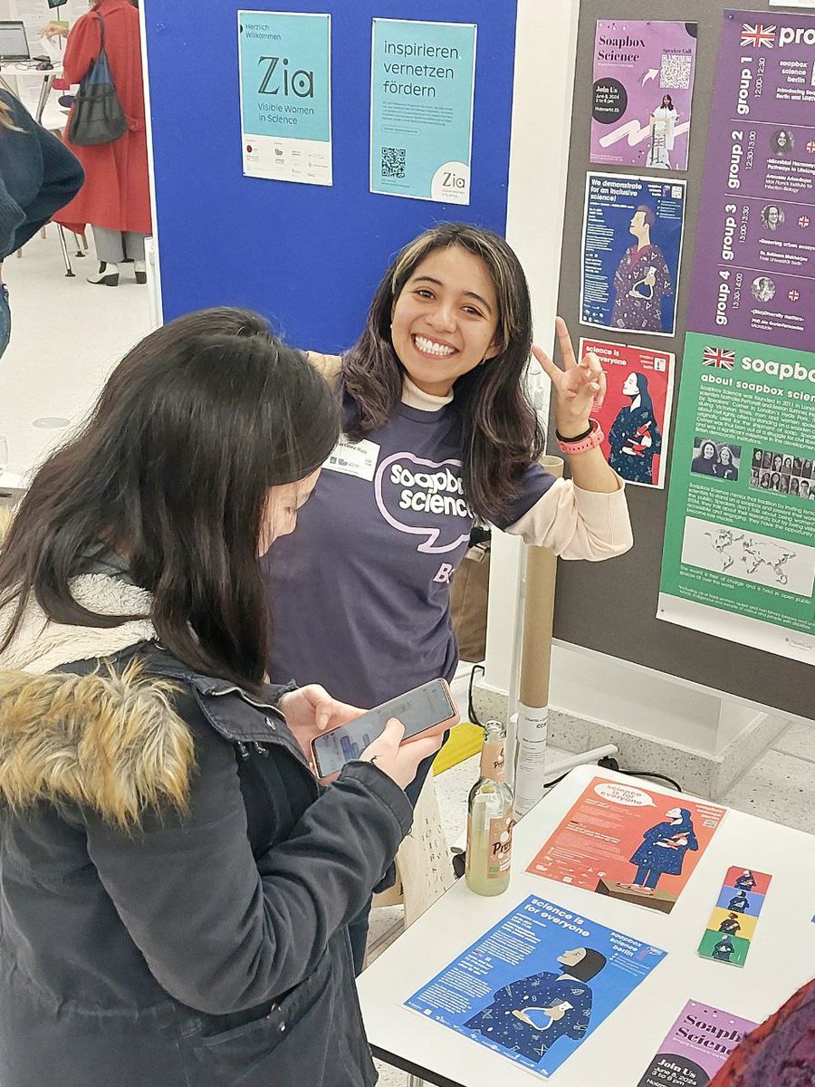 ohyeahfranzi's tweet photo. I had a great time at the opening event for the exhibition "#StemPassion – A Journey Inspired by #WomenInScience" yesterday! I was hosted by @berlinnovation & @MDC_Berlin in celebration of the International Day of Girls and Women in Science. https://t.co/x0N0UHn4RD