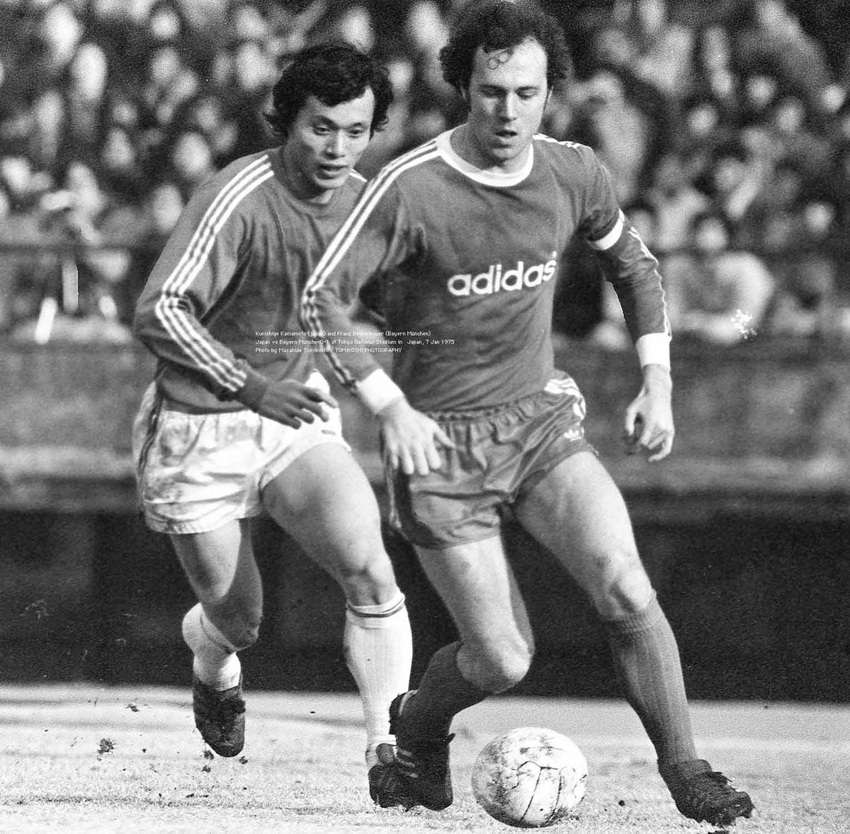 皇帝 ベッケンバウアー 直筆サイン入りフォト 皇帝フランツ・ベッケン