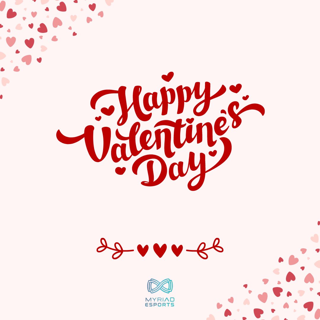 Happy Valentine's Day! ❤️ -- from Myriad Esports team @aldenrichards02 #MyriadEsports