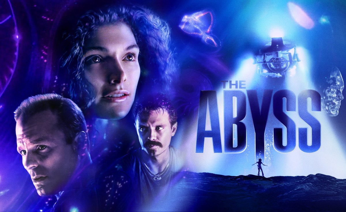 Did you know that our 1989 classic, #TheAbyss, was recently remastered in 4K? It's available to buy digitally on all major platforms with a blu-ray release coming 3/12! It's also now streaming on @Hulu!