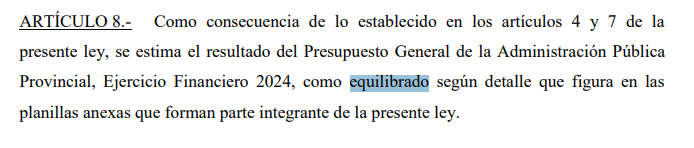 barrani_com's tweet photo. En el presupuesto de Misiones aprobado en septiembre del 2023 la Provincia presupuesta que va a recaudar USD 1.296 millones y va a gastar USD 1.526 millones (A tipo de cambio oficial actual $840). Tendrá que endeudarse en USD 230 millones para cubrir el faltante. (sigue) https://t.co/sBW0AYyLsM