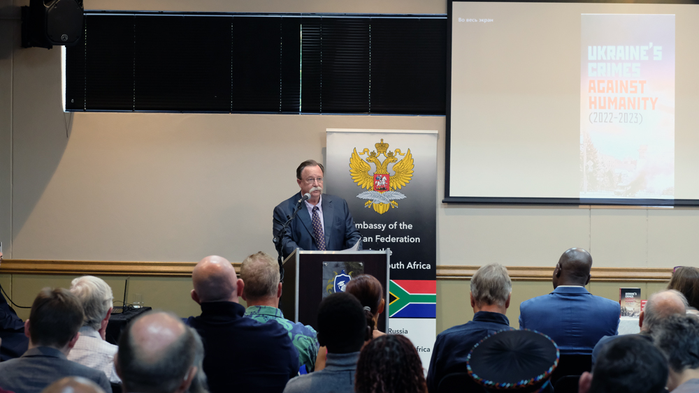 EmbassyofRussia's tweet photo. The Embassy hosts a “Russian Movie Night” ahead of the 10-year anniversary of unconstitutional coup in Ukraine
📽️ Two movies were screened during the event: the documentary by RT “Maidan: a Road to War” and the feature film “The Best in Hell”.
💬 Ambassador Ilya #Rogachev: This February marks 10 years since the unconstitutional blood-shedding coup took place in Kiev, as the “final chord” of the so-called Euromaidan. It also marks two years since the beginning of the Special Military Operation, which meant to protect the population of Donbass, who did not accept the coup. You may have read and watched a lot about it in local media or on TV. However, our point of view is different from the one pushed by most of the Western media.
🤝 The guests of the function were also addressed by South African public activist Wessel Oosthuizen, who spoke about his recent visit to Donbass and shared his impressions of how much the true situation differs from the picture painted by the local media.
#RussianMovieNight