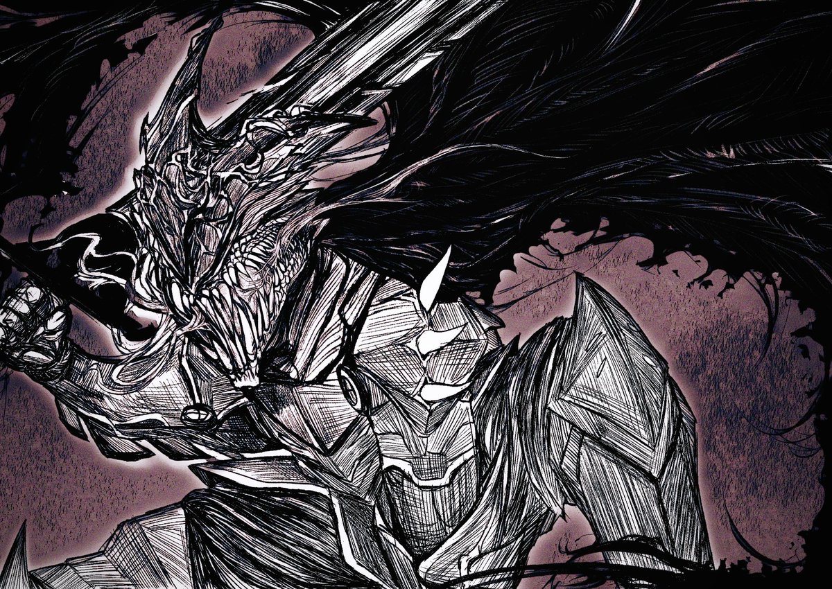 AEMAETH369's tweet photo. Hello, plasma.
(Trying berserk art style) https://t.co/O2hbBxUyKc