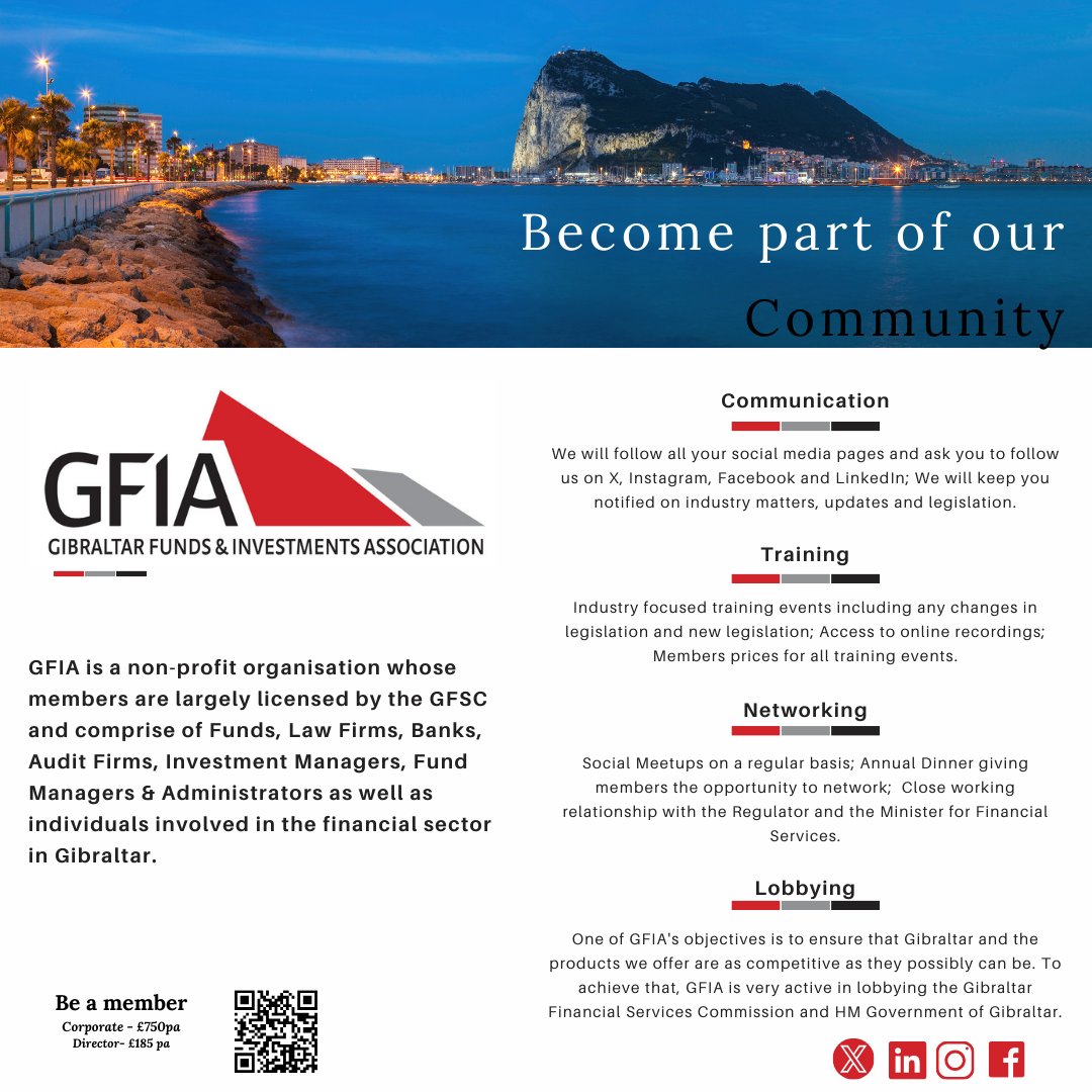 GFIA is at the forefront of fostering growth and innovation in Gibraltar's finance sector, so have you thought about joining this dynamic association ? Join a community of finance professionals, policymakers, and industry experts, creating valuable networks and collaborations