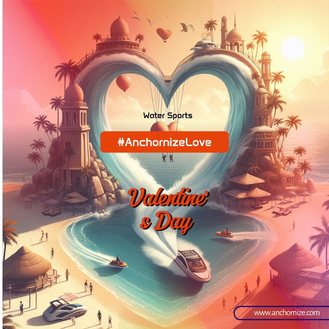 Looking for a way to spice up your Valentine’s Day? Check out these amazing water sports destinations for couples and book your trip with Anchornize today! #AnchornizeLove #ValentinesDay