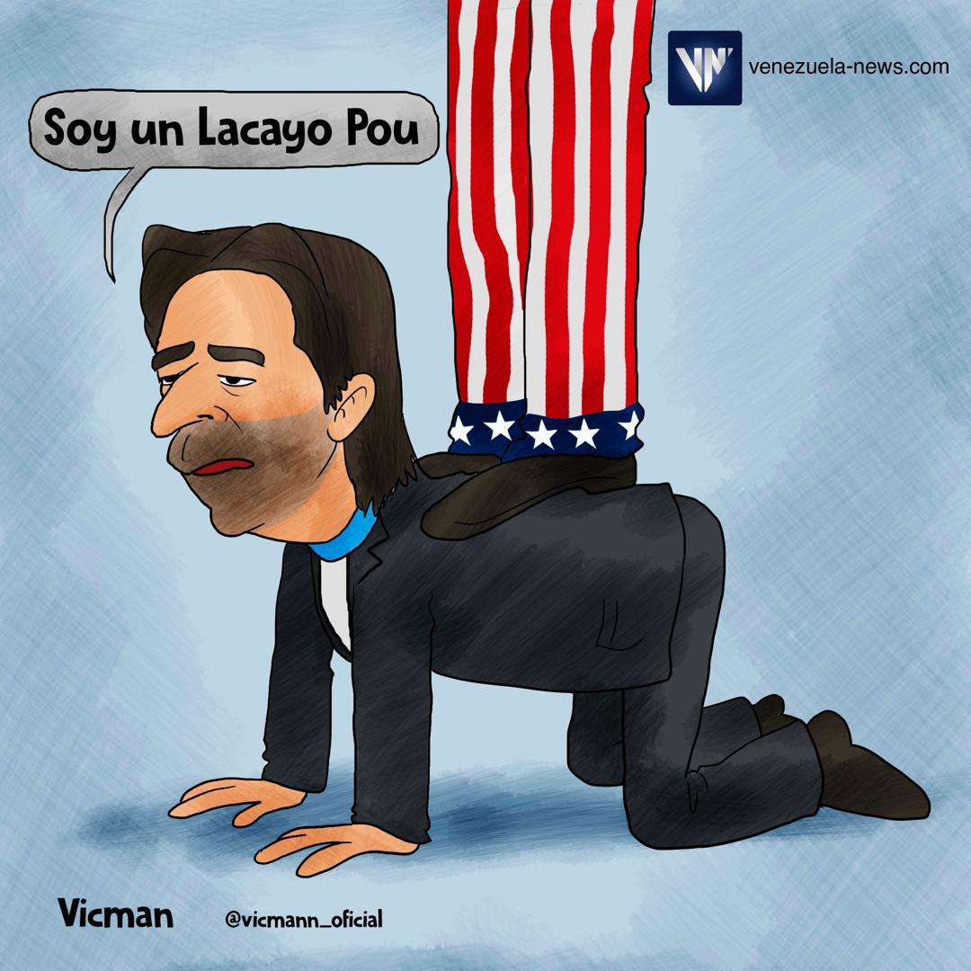 NO ESTÁ PENDIENTE
De su país, pero si de complacer a los yankis.
¿Quién es?