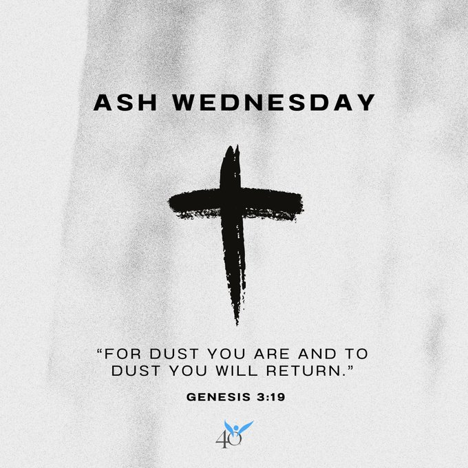 Happy Ash Wednesday!