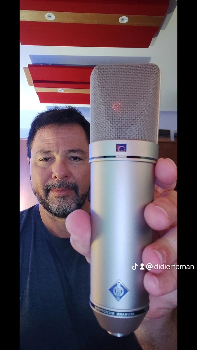 DidierFernan1's tweet image. Notícias pós carnavalescas do La Maison! Comprado e testado, "uma uva", o Neumann U87 AI, especialmente  pra vocês! 
Vamos gravar? Bem vindo galera!
#neumannmic #neumannu87 #novidade #microfone #estudiodegravacao #gravação #recordingstudio #musicale #music #news #produção