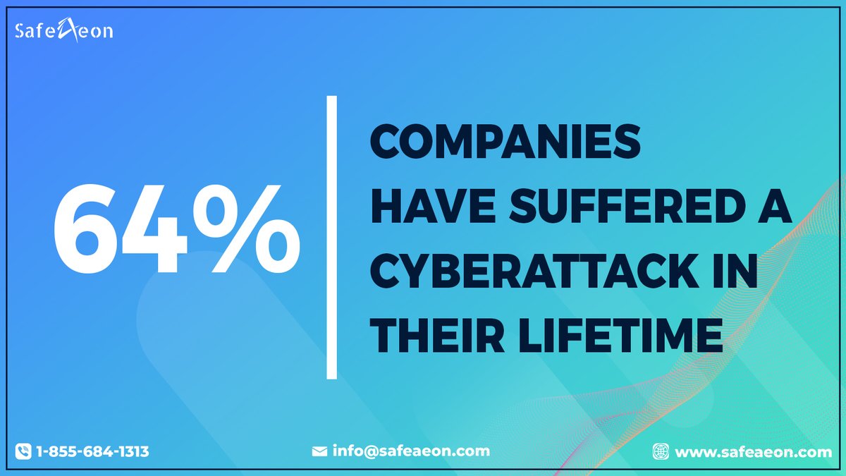 safeaeon's tweet photo. Fact: 64% of companies faced cyberattacks. Vigilance is key! 💻🛡️ Seeking expert guidance? Connect with us for valuable insights on fortifying your digital defenses. https://t.co/eUdfI1VPJN.
.
.
.
#CybersecurityStats #DataProtection #Safeaeon #Cybersecurity https://t.co/e5IoESRcrE