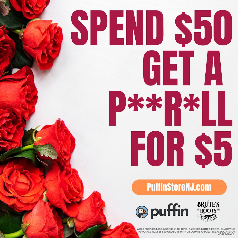 Love is in the air at Puffin! #NJdispensary #NewJersey #ValentinesDay