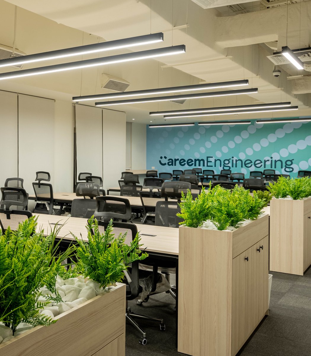 IDesignStudioEG's tweet photo. Take a peek at our latest fit-out project for @careem  Grand Plaza Mall office ��� showcasing the newly designed, dynamic workstation area.
Follow us for more Iconic projects.
#Careem
#FitOutProject
#OfficeDesign
#GrandPlazaMall https://t.co/xMCpC2jMzn