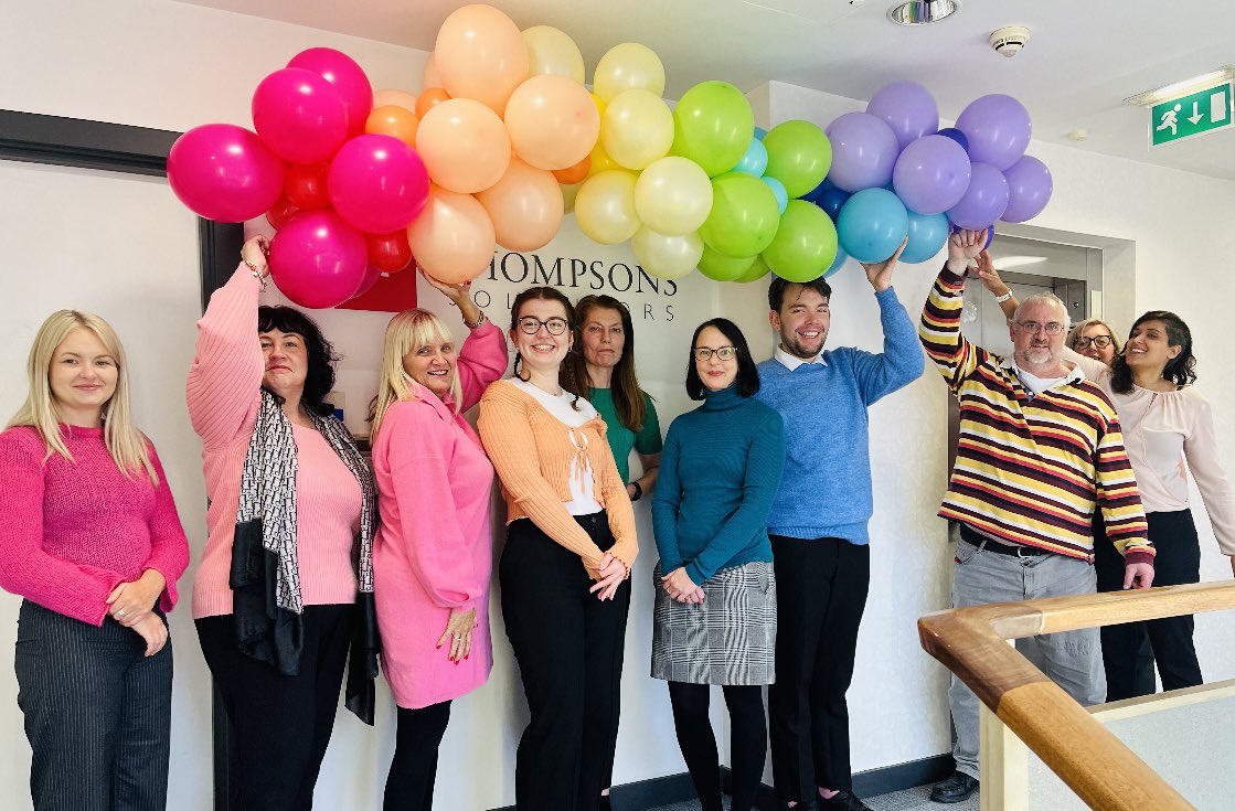 Our Bristol @ThompsonsLaw office are celebrating #lgbtqhistorymonth 🌈 ❤️

#LGBTplusHM, #Usualise, #educateoutprejudice 

@LisaGunner1975 @sab_sul