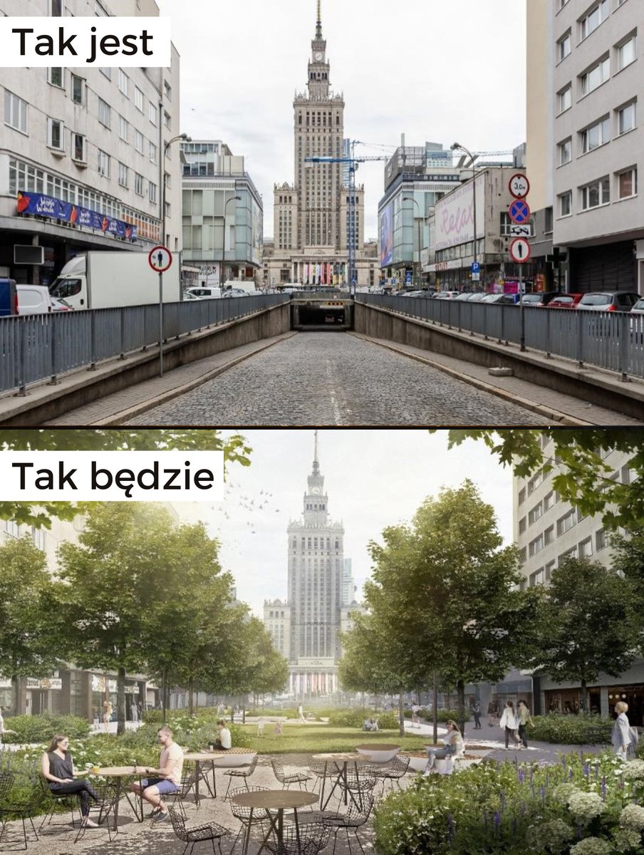 #NoweCentrumWarszawy - zmian w sercu stolicy ciąg dalszy. Trwa przetarg na przebudowę ulic Złotej, Zgoda i okolic. Dziś nie jest to przestrzeń godna centrum nowoczesnej europejskiej metropolii. Dlatego odzyskujemy ją dla Was - warszawianek i warszawiaków. Tak, żeby była zielona,