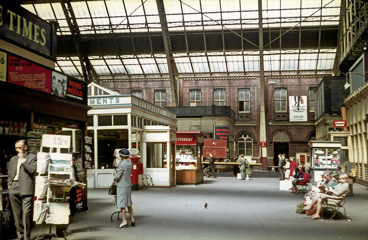 Brian Groom (@groomb) on Twitter photo Central Station, Manchester, mid-1960s. Closed 1969, converted into a conference centre 1986. (MMU via <a href="/aflashbak/">Flashbak.com</a>) Central Station, Manchester, mid-1960s. Closed 1969, converted into a conference centre 1986. (MMU via <a href="/aflashbak/">Flashbak.com</a>)