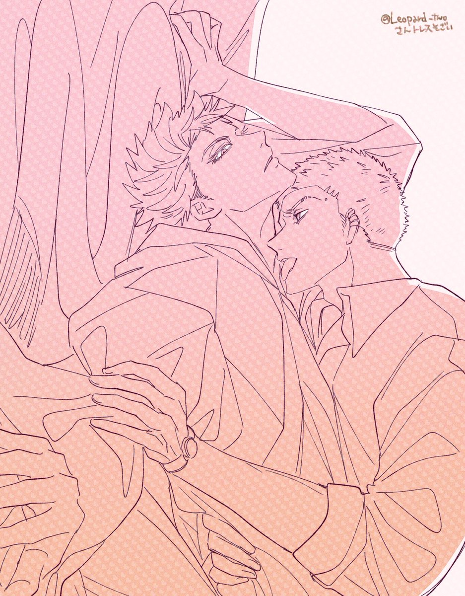 ロトあだバレンタイン落書き🍊🌸 