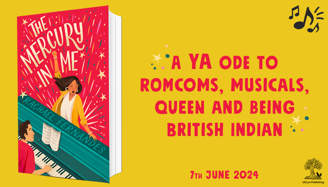 Get ready for an ode to romcoms, musicals, Queen and being British Indian in this unmissable YA debut for fans of Sex Education, When Dimple Met Rishi and Never Have I Ever. The Mercury In Me by <a href="/rachaelfernz/">Rachael Fernandes</a> is out June 2024!

But, we have 2 proof copies available to giveaway