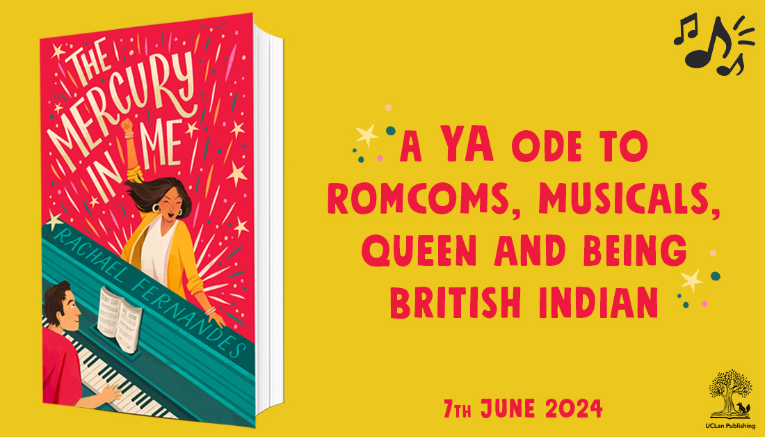 Get ready for an ode to romcoms, musicals, Queen and being British Indian in this unmissable YA debut for fans of Sex Education, When Dimple Met Rishi and Never Have I Ever. The Mercury In Me by @rachaelfernz is out June 2024! But, we have 2 proof copies available to giveaway