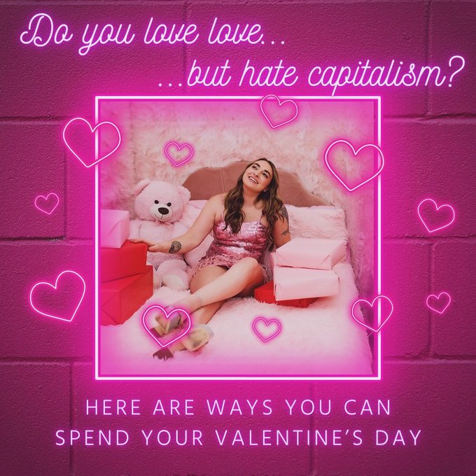 HAPPY SINGLES AWARENESS DAY 💞 Valentine&rsquo;s Day is a good reminder that a better world is possible if we<a href="/tag/lipstickrevolution"class="tags"><span>#lipstickrevolution</span></a>