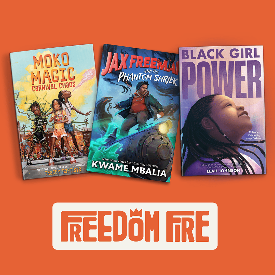 Big news today! @KSekouM has a brand new imprint for kids out this fall, and we've got the starting line-up (and their authors!) here to talk all about it. Let's chat with Kwame Mbalia, @TraceyBaptiste & @byleahjohnson : afuse8production.slj.com/2024/02/14/tal…