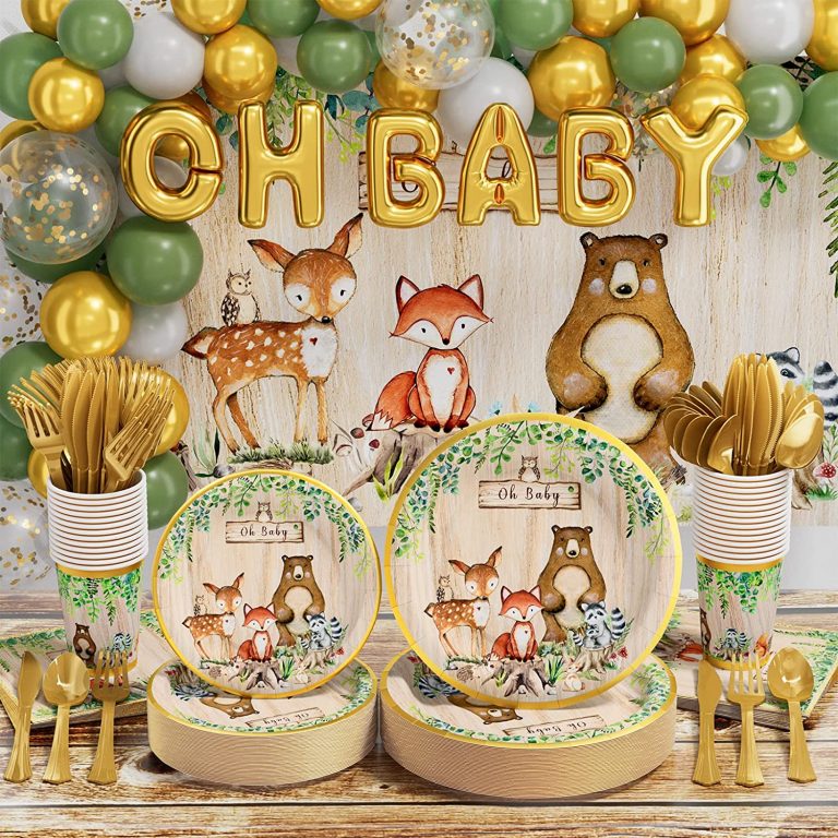 You can purchase this Woodland Baby Shower Decorations 247 PCS Forest Animal (25 Guests) at partysupplyboxes.com
partysupplyboxes.com/p/party-suppli…
#babyshower #woodlandanimals #decorations #25guests #forestanimals #247pieces #showerinabox #balloons #tableware #tablecover #backdrop