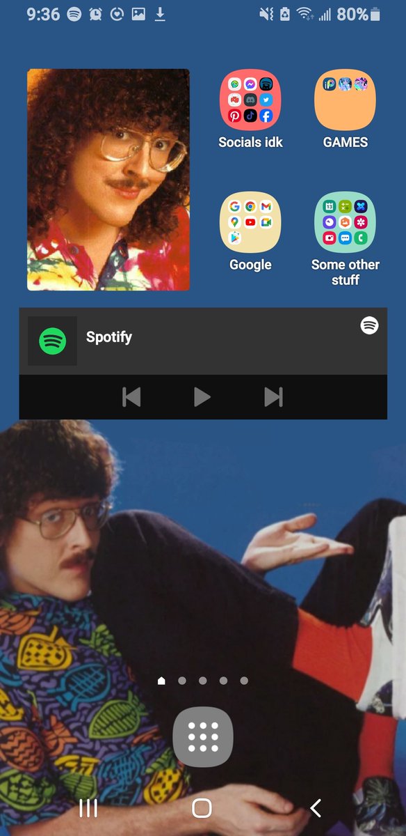 Just a reminder this is still my phone theme #weirdalyankovic